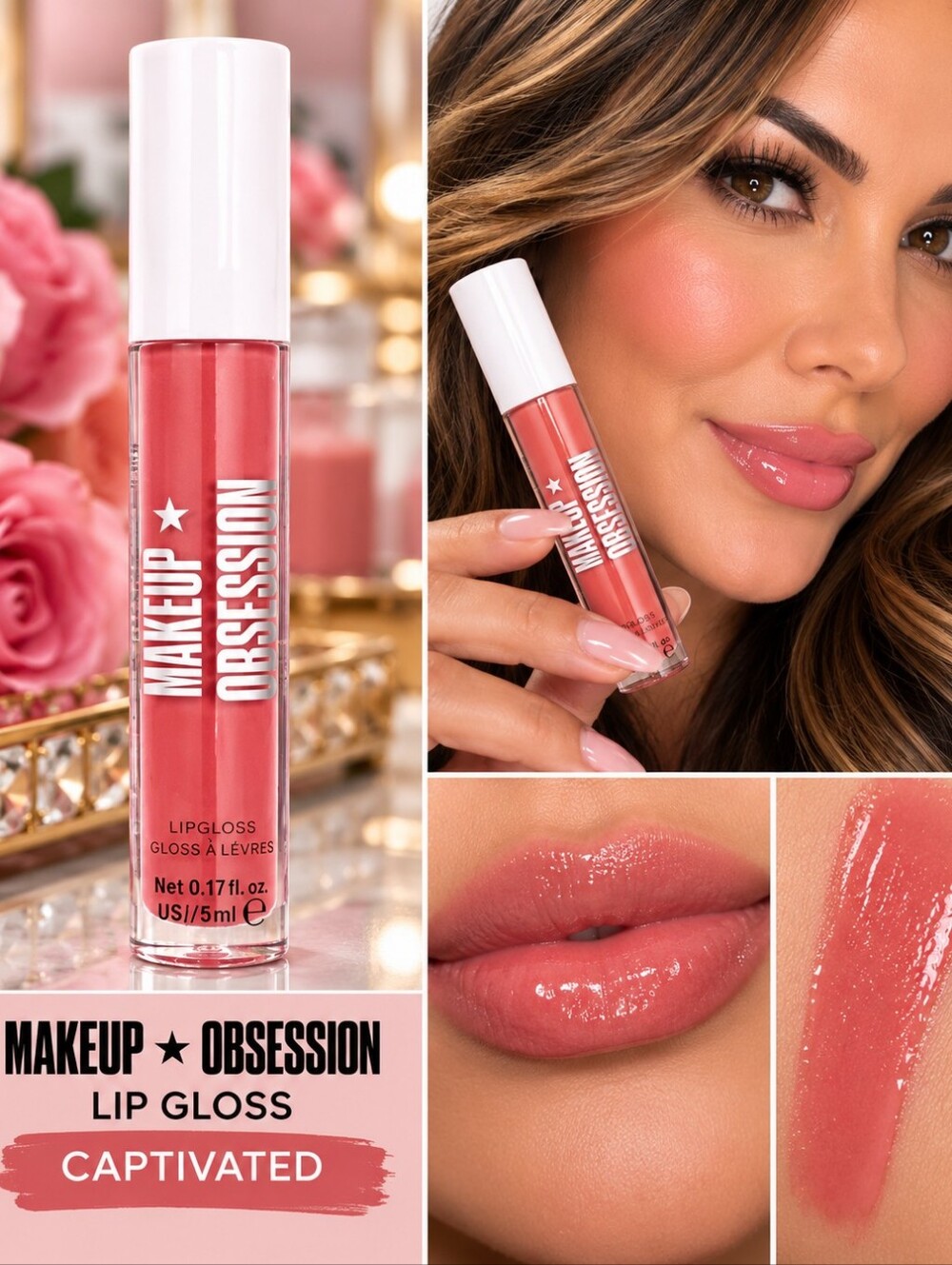 Revolution Lip Gloss — Captivated